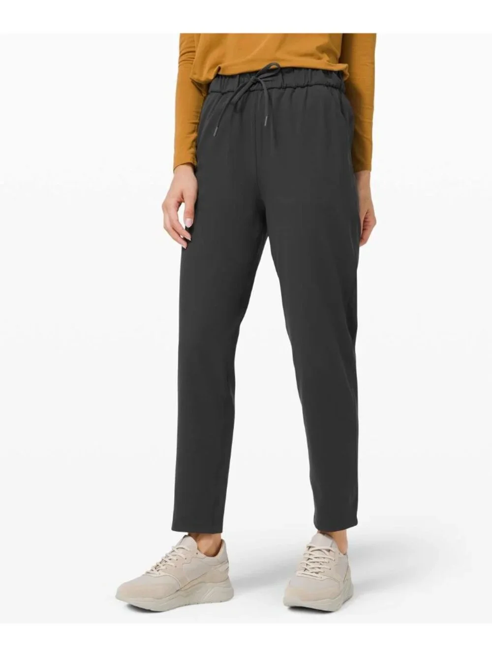 Lululemon Women's Size 20 Keep Moving Pull-On Ankle Pants 7/8 High-Rise Grey